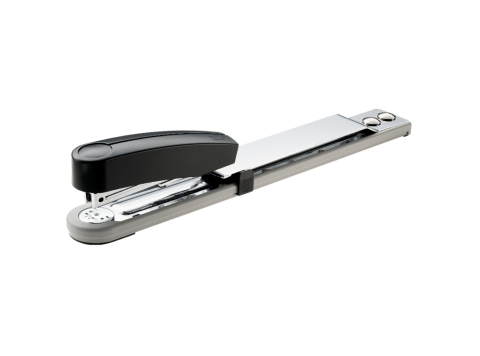 Engrampadora brazo largo hasta 25 hojas Novus B15 color negro