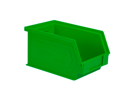 Gaveta plástica 1 plz color verde