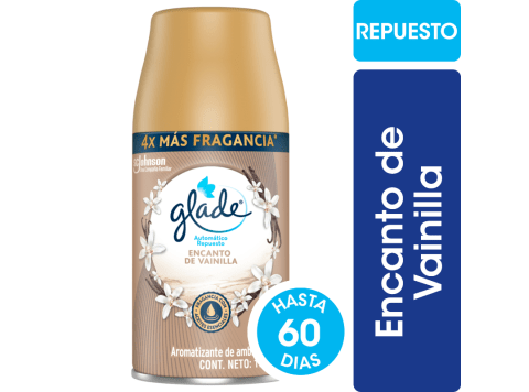 Aromatizador de ambientes Glade fragancia Vainilla Aerosol 270 ml