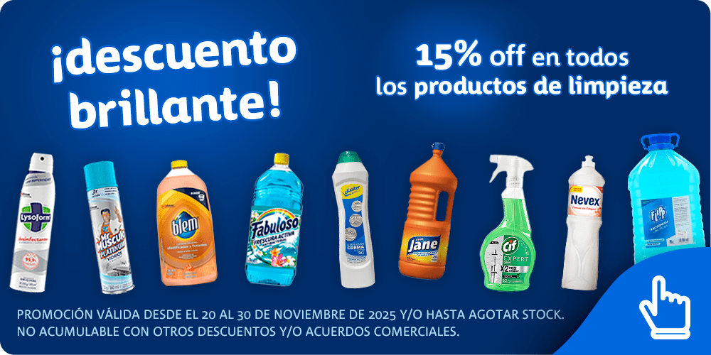 Productos de limpieza