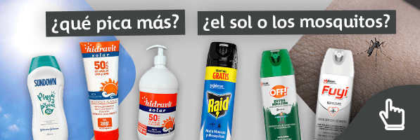 Repelentes, insecticidas y protectores solares